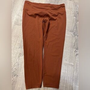 Athleta Copper High Rise Leggings